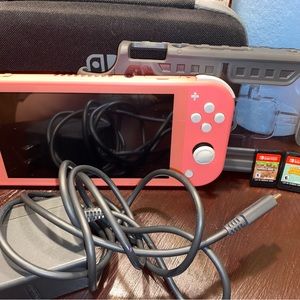 Nintendo Switch lite in pink